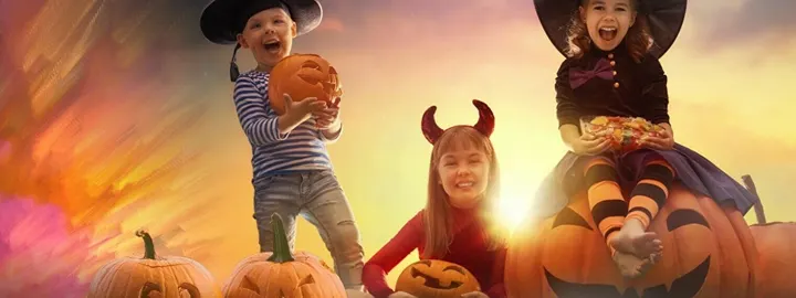 Halloween party в детском центре